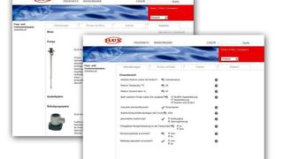 Mit dem Produktkonfigurator können Pumpen von Flux online zusammengestellt und angefragt werden.  (Bild: Flux)