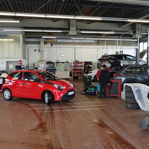 Die Werkstattauslastung konnte der Standort von 65 Prozent im Jahr 2020 auf 80 Prozent im Jahr darauf steigern.(Bild:  Schreiner – »kfz-betrieb«)