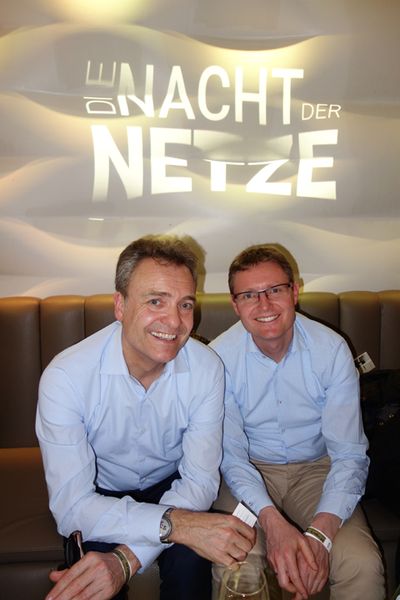 (l.) Thomas Kessler, Sapphire, und Jörg Roskowetz, AMD,  sind gespannt, was die BitCoins in Zukunft bringen werden. (Bild: IT-BUSINESS)