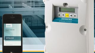 Apple iOS-Anwendung für Clamp-on-Ultraschall-Durchflussmessgerät (Bild: Siemens)