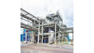 Die neu errichtete Membranelektrolyseanlage in Ibbenbühren wurde von CAC erstmalig in Deutschland umgesetzt. (Neolyse Ibbenbühren)