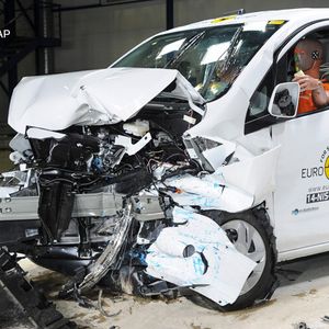 Der Nissan E-NV200 musste sich mit drei Sternen zufrieden geben.