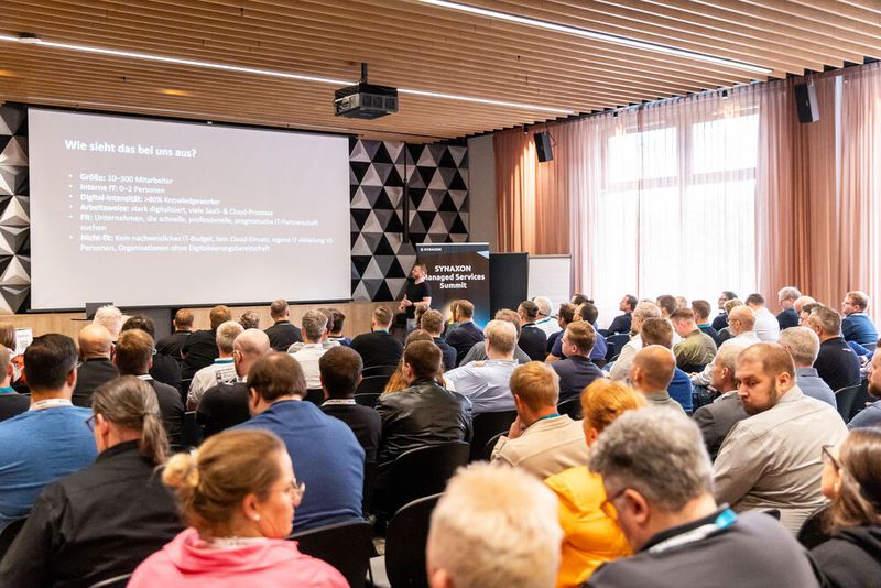 Benjamin Tasche (betaITS GmbH) widmet sich in seinem Vortrag dem Thema „No 