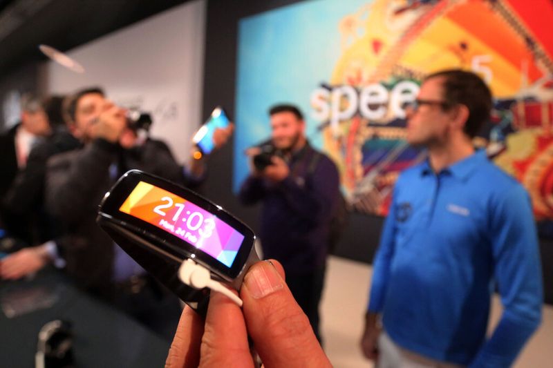 Gear Fit mit Super AMOLED Display (Samsung)