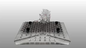 The new process allows the same support structures to be reused over multiple printing operations. (Source: MIT)