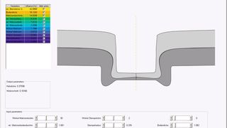 Digitalisierung in der Verbindungstechnik: Blick auf den Screenshot zu einem Assistenzsystem für das Clinchen, das am Fraunhofer-Institut für Werkzeugmaschinen und Umformtechnik (IWU) in Chemnitz entwickelt wurde, um die Vorhersage der Fügequalität bei diesem Prozess zu optimieren. (Fraunhofer IWU)