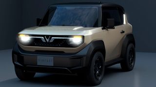 Der elektrische Kleinwagen bietet Platz für fünf Passagiere. (Bild: Vinfast)