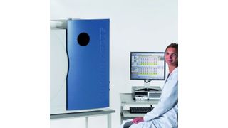 Das neue optische Emissionsspektrometer mit induktiv gekoppeltem Plasma (ICP-OES) Spectro Arcos 165 erfasst das Elementspektrum zwischen 165 und 770 Nanometer.  (Bild: Spectro)