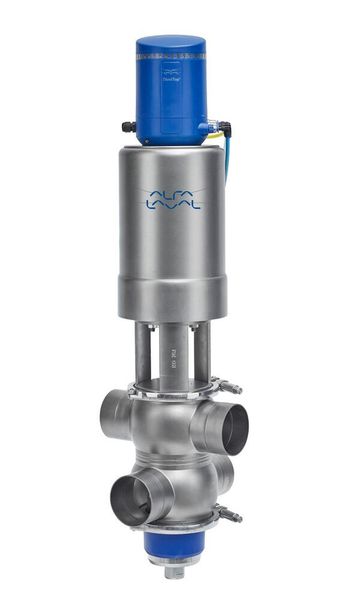 Using one ThinkTop V70 to control four valve actuators delivered 71 % in water savings. (Alfa Laval)