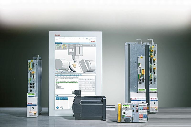 Leistungsstark, intelligent und konnektiv: das CNC-System MTX von Rexroth. (Bosch Rexroth)