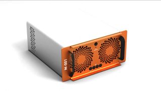 Die 19-Zoll-Lastwiederstände simulieren die Verteilung der Racks.  (Bild: Gino AG)