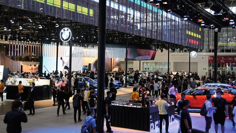 Die Auto China ist die erste größere Automobilmesse in der Corona-Pandemie.(Bild:  Newspress)