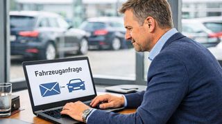 Mobile.de bietet Händlern ab April eine lizenzierte Software für das Leadmanagement an.  (Bild: Dall-E / KI-generiert)