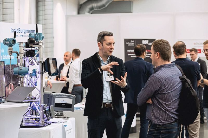 Ungefähr so groß? Tassilo Gast von Emerson (Bild: Stefan Bausewein)