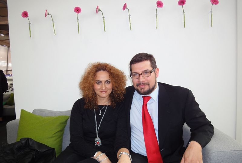 Besa Agaj, IT-BUSINESS, und Florian Büchner, Enermax (Archiv: Vogel Business Media)