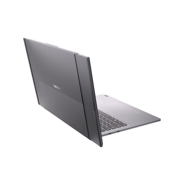 Hier die Rückseite des ausgerollten Displays im Project-Swan-Notebook. (Bild: Lenovo)