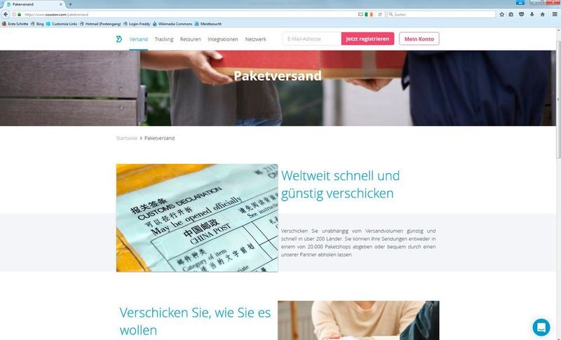 Coureon (www.coureon.com) bündelt diverse internationale Versanddienstleister. Der Händler wählt je nach Größe, Preis und Land den passenden Versender aus, ohne sich vertraglich an diesen binden zu müssen. Derzeit sind zwölf Versanddienstleister verfügbar. Alle Sendungen in einem einzigen Tool verwaltbar, die Integration erfolgt über eine API. Das Berliner Start-up wurde im Frühjahr 2015 gegründet. Hauptinvestor ist der Inkubator Project A.  (Bild: Coureon Logistics)