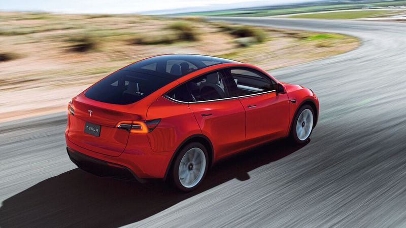 Platz eins bei den Elektro-Modellen im September 2022: Tesla Model Y, 9.846 Neuzulassungen. (Bild: Tesla Motors)