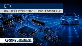 Göpel zeigt auf der EFX unter anderem Lösungen für Röntgen- und optische Inspektion, Boundary Scan sowie Funktionstest. Im Mittelpunkt steht die neue Multi-Line-AXI-Plattform. (Bild: Göpel Electronic)