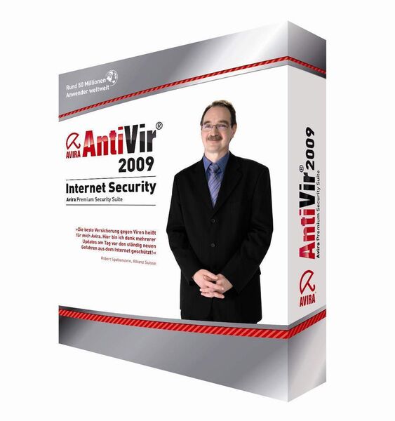 Die Antivir Internet Security Suite 2009 kostet in der Single-Box rund 40 Euro. (Archiv: Vogel Business Media)
