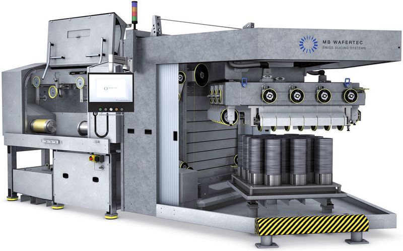 Der Brick-Master BM 860 von Meyer Burger (MB Wafertec).  (Bild: Meyer Burger AG)
