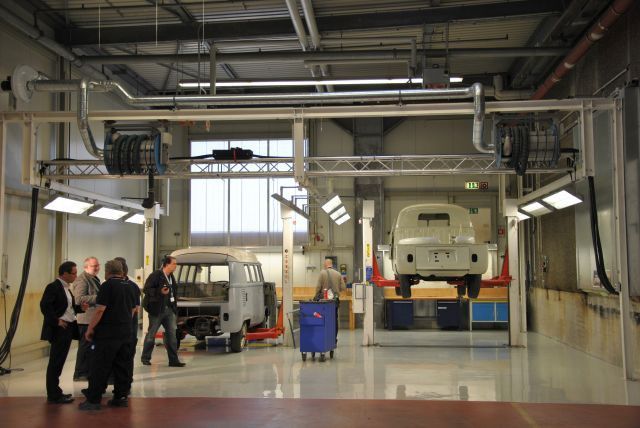 In der Abteilung Service erledigt man allgemeine Wartungs- und Instandsetzungsarbeiten. (Foto: Dominsky)