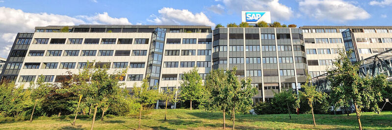 Der SAP-Hauptsitz in Walldorf.