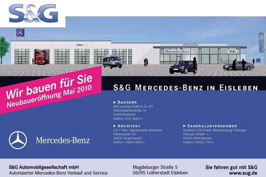 S&G investiert vier Millionen, um am Standort Eisleben einen neuen Betrieb zu bauen. Die Eröffnung ist für Mai 2009 geplant. (Archiv: Vogel Business Media)