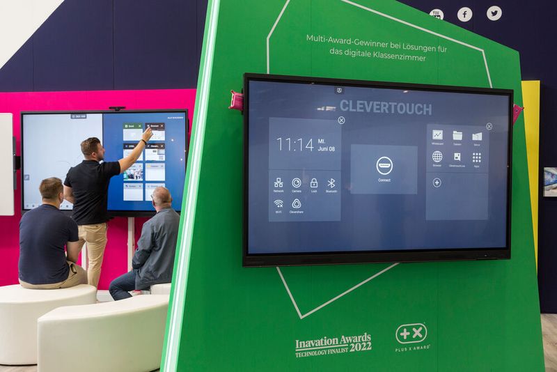 Das digitale Klassenzimmer (Clevertouch)  (© Koelnmesse GmbH, Harald Fleissner)