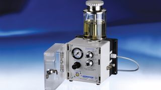 Kernstück der Werucon-Dosiereinheiten für spanende Verfahren ist die Pumpe. Sie steht für Prozesssicherheit und Reproduzierbarkeit. (Bild: Werucon)