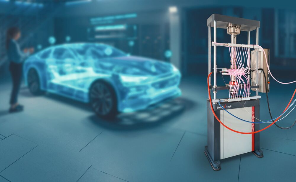 Innovative test systems: Effects of volume changes in battery cells