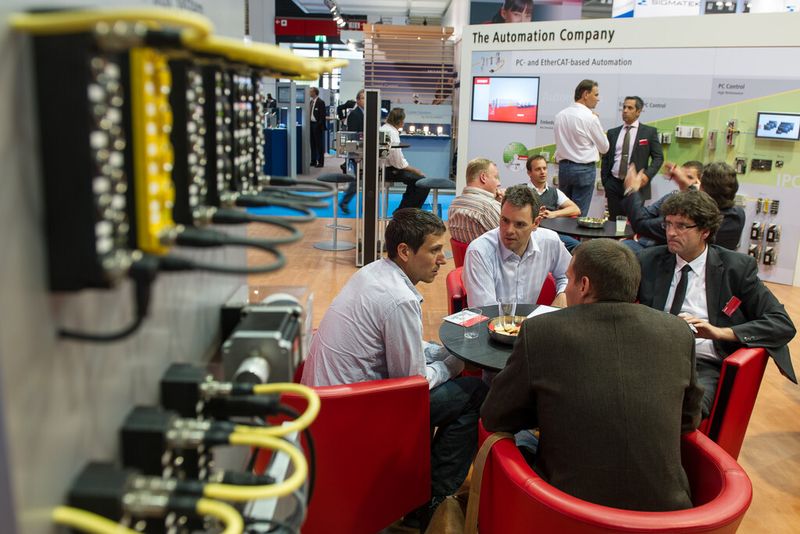 Rückblick: Impressionen von der Automatica 2012. (Bild: Messe München)