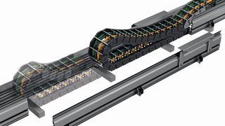 Mit dem Alu Guide System können Anwender nach dem Baukastenprinzip individuelle Führungskanäle konfigurieren. (Tsubaki Kabelschlepp )