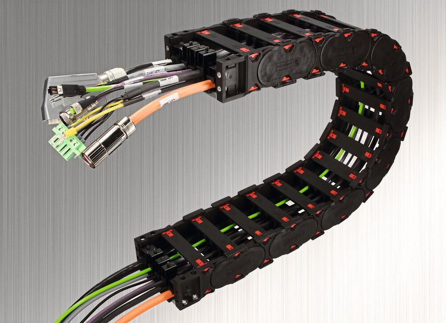 Murrplastik erweitert das Portfolio der Energieketten