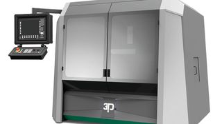 Die 175 Convertible von Hage 3D kann von 3- auf 5-Achsen und bald auch von Filament auf Granulat umgerüstet werden. (Hage 3D)