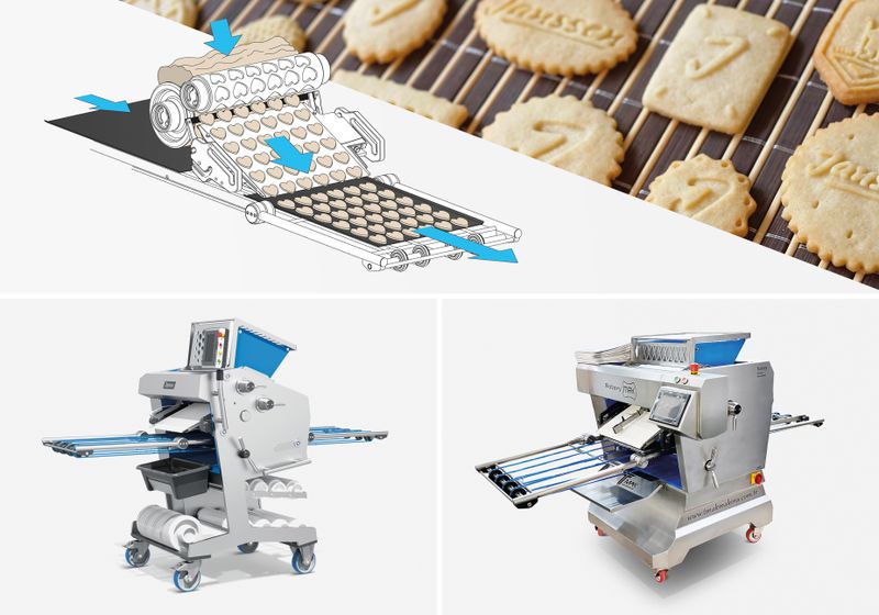 Der Gebäckformer „F450“ hat die Auszeichnung als dreister Technik- und Design-Klau erhalten. Der mehrfach prämierte Gebäckformer F450 der Niederrheinische Formenfabrik Janssen GmbH (Original, oben) besteht aus zahlreichen technischen Einzelkomponenten, deren Funktionsweisen, Aufbau und Geometrie von Janssen individuell entwickelt und über Designrechte und Patente geschützt wurden. Der türkische Hersteller TMAK (Fälschung, unten) hat ungeniert mehr als 25 dieser technischen Einzelkomponenten optisch identisch kopiert. Und obwohl das Plagiat trotz 24,61 % Rabatt immer noch teurer ist als das Original, zeigte es bei einer Live-Präsentation auf der iba 2025 (internationale Bäckereiausstellung) gravierende Defizite und Funktionsausfälle. Mehr Schein als Sein. Optik lässt sich kopieren – Know-how und Erfahrung nicht. 1872 gegründet, kombiniert Janssen erfolgreich traditionelles Handwerk mit moderner Produktion: Das Ergebnis sind innovative, leistungsstarke und langlebige Gebäckformer „made in Germany“. (Bild: Niederrheinische Formenfabrik Janssen GmbH)