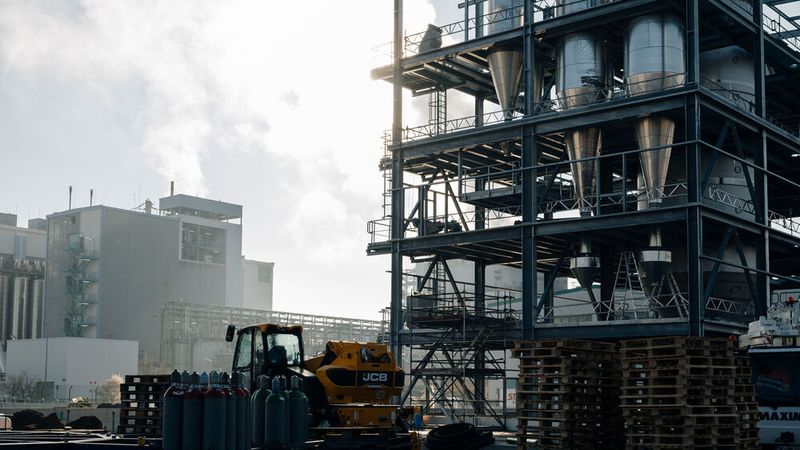 Topping-out ceremony for an LFP production plant in Bitterfeld Wolfen(Image: Dominique Wollniok)