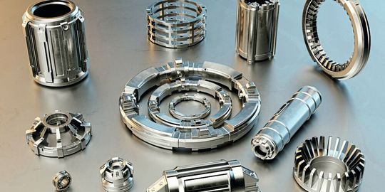 Ein paar Beispiele hochpräziser CNC-gefertigter Bauteile für verschiedenste Anwendungen.(Bild:  Xometry)
