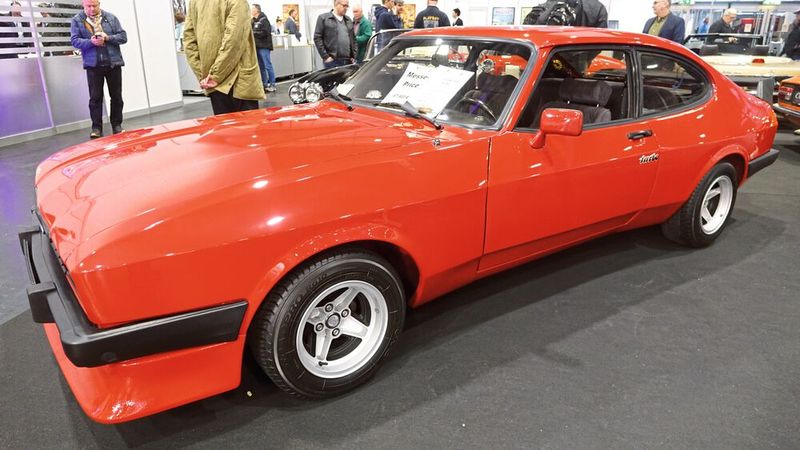 Ein Traum in den Siebziger- und Achtzigerjahren war der Ford Capri für viele. Vor allem, wenn er in den Händen von Tuner May zum „Turbo-May“ mutieren durfte. Wer einen solchen bzw. genau diesen haben wollte, musste bereit sein, knapp 68.000 Euro auf den Tisch zu legen. (Bild: Dominsky –  »kfz-betrieb«)