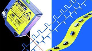 Bild 1: Das Zählen von kleinen Teilen auf einem schwankenden Förderband ist mit Differenz-Sensoren problemlos möglich. (Archiv: Vogel Business Media)