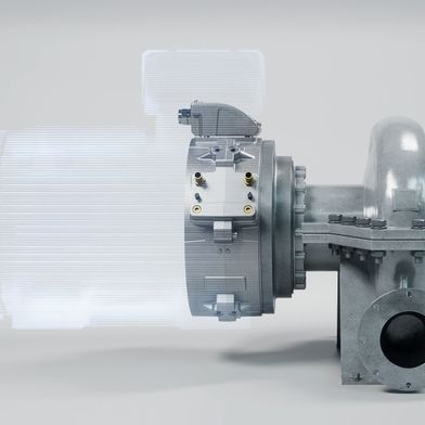 Die Axialflusstechnologie schafft konstruktive Freiräume für kompaktere Pumpen- und Kompressoraggregate. (Bild: WEG)