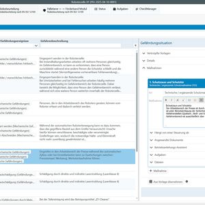 Anlegen einer Maßnahme in Safexpert 10. (Bild:  IBF Solutions GmbH, Screenshot aus Safexpert 10.)