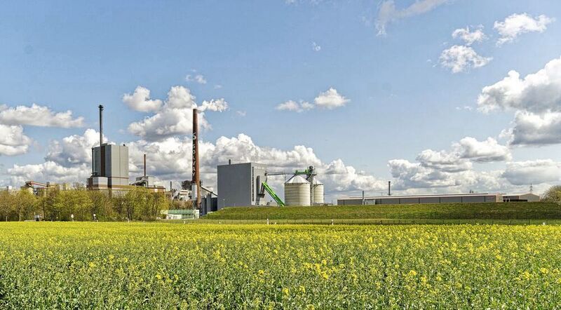 Solvay hat sich vorgenommen, bis 2025 die Kohlenutzung am Standort Rheinberg aufzugeben. (Johannes Kefferpütz)