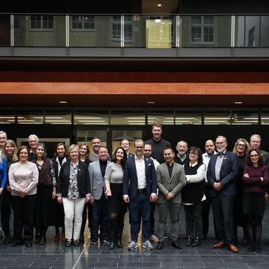 Mitglieder der „T2EVOLVE Association“ aus Wissenschaft und Industrie  (Bild: Benedikt Wagner)