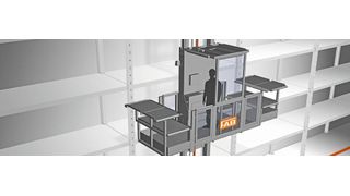 Ein manuelles Regalbediengerät ist im Zusammenwirken mit dem FAB-Sicherheitskonzept ein konkurrenzfähiges System gegenüber der Automatisierung. (FAB)