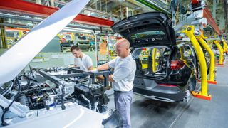 Grandland-Fertigung in Eisenach (Bild: Opel)