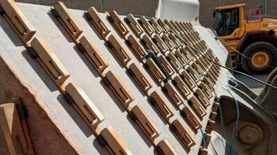 Vibroakustische Metamaterialien reduzieren Schwingungen effizient.(Bild:  Fraunhofer-LBF)