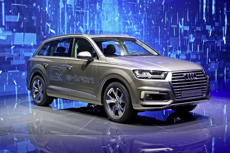 Audi Q7 E-Tron 2.0 TFSI Quattro. (Foto: Ampnet/ Manfred Zimmermann)