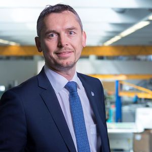 Technischer Geschäftsführer Rainer Hertle.