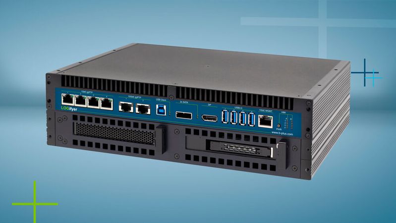 Mit dem LOGifyer B1 SE hat b-plus einen kompakten Datenlogger für die ADAS- und AD-Sensordatenerfassung entwickelt.(Bild:  b-plus)